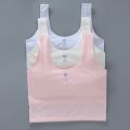 Girls' New Tank Top Long Half Body Inner Wear Children's Bra Primary School Development Bra Summer Sports Bra. 