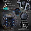 1pcs 12V/24V Motorcycle Headlight 7 Inch V-shape LED Headlight with Turn Signal Lights DRL Hi/Lo Beam Replacement for Jeep Wrangler JK JKU CJ LJ TJ Hummer H1 H2. 