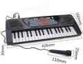 TLQ China 37 keys Electronic Musical Keyboard Piano with Microphone. 