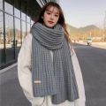 1Pcs Winter Scarf for Women Muffler for Women girls soft Wool/plush Long Winter/Autumn Scarf Winter Women Neck Warmer for Gift. 