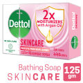 Dettol Soap Skincare 125gm Bathing Bar, Soap with Moisturizers.