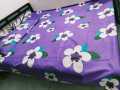 Cotton Fabric Printed 7 by 8 Feet Double King Size Bedsheet Set with Two Pillow Covers.