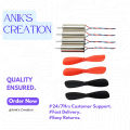 Drone Motor With Propellor 4Pcs Motor, 4Pcs Propellor. 