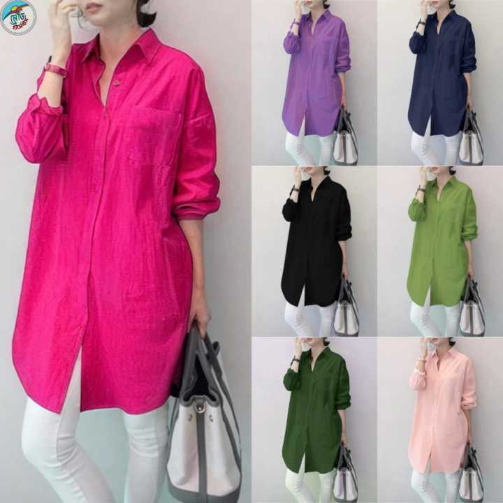 Loose and Lovely: Summer-Ready Long Shirts for Women