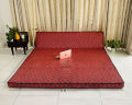 Relax Floor Mattress- Ruby Red Crystals King Size Sleeping Mat.