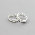 Wave Ring Stainless Steel Ocean Wire Wrap Surf Rings For Women Beach Tidal Jewelry Midi Bague Femme Anillos Mujer.