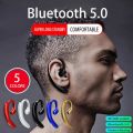 【Youyi】Painless Bluetooth 5.0 headphone EDR business headphone noise cancellation handsfree earphone waterproof sport running headset with.
