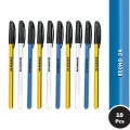 Econo DX Ball Pen – Black Ink | Pack of 30 Pens | Smooth Writing for Students & Office.