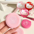 Kawaii Hello Kitty Self-Telescoping Tape Mini Portable Soft Ruler Measuring Tape Measuring Clothes Waist Circumference Tools.
