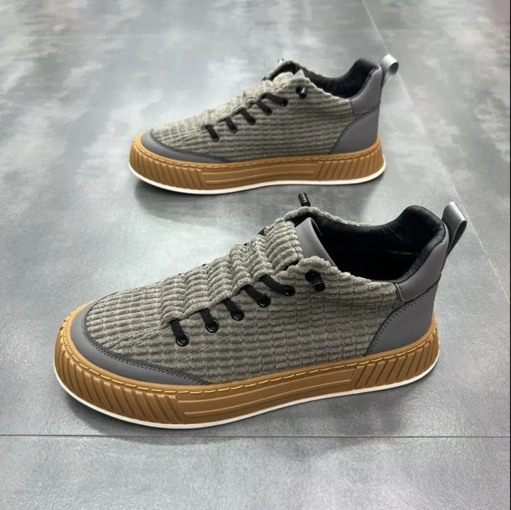 2023%20new%20suede%20men's%20shoes%20spring%20and%20autumn%20casual%20shoes%20Korean%20fashion%20Shu%20Fei%20weaving%20single%20shoes%20men's%20shoes%20one%20piece%20dropshipping%20-%20Image%202