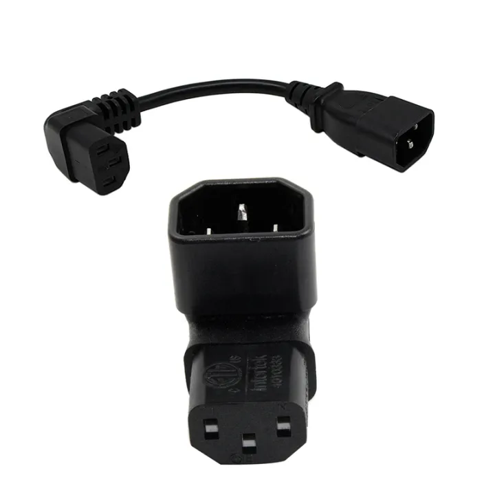 IEC%20Male%20C14%20to%20Up%20Right%20Angled%2090%20Degree%20IEC%20Female%20C13%20Power%20Extension%20Adapter%20with%2018cm%20IEC%20320%2090%20Degree%20C13%203%20Pin%20Female%20to%20C14%203%20Pin%20Male%20PDU%20Power%20Supply%20Extension%20Cord%20-%20Image%202
