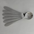Stainless Steel Soup Spoon - 7 Inch, A Set of 6 Pieces. 