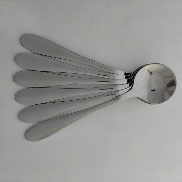 Stainless%20Steel%20Soup%20Spoon%20-%207%20Inch,%20A%20Set%20of%206%20Pieces%20-%20Image%206