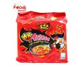 Samyang Buldak 2x Spicy HOT Chicken Flavor Ramen - 5 in 1 Pack. 