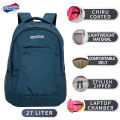 Waterproof Backpack American Tourister Compact Bag With Laptop Chamber 27L. 