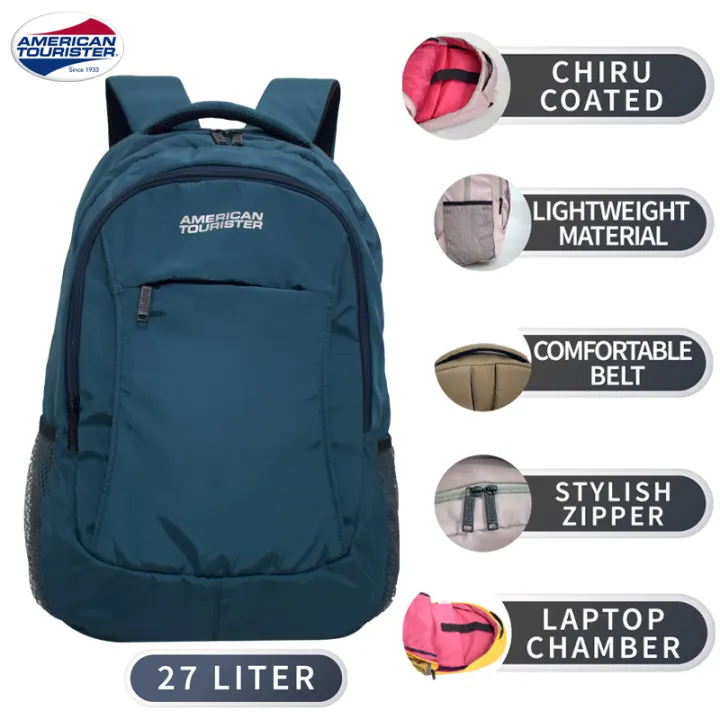 Waterproof%20Backpack%20American%20Tourister%20Compact%20Bag%20With%20Laptop%20Chamber%2027L%20-%20Image%209