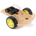 Smart Robot Car 2WD Motor Chassis /Tracing Car Box Kit Speed Encoder with Battery Box for arduino Diy Kit.