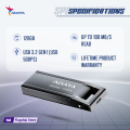 ADATA UR340 128GB USB 3.2 Gen1 Pen Drive with Backward Compatible with USB 2.0 Support Windows, MacOS and Linux. 