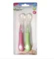 2 Pcs New Safety Baby Feeding Spoon.