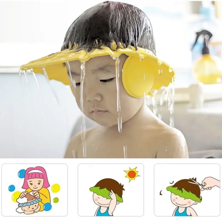 New%20Adjustable%20Baby%20Shower%20Caps%20Child%20Kids%20Waterproof%20Shampoo%20Hat%20Boys%20Girls%20Wash%20Hair%20Bath%20Shield%20Ear%20Eye%20Protection%20Visor%20Caps%20-%20Image%202