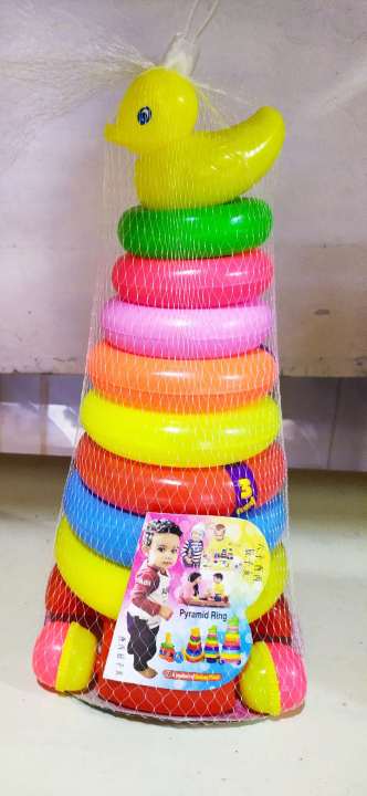 Rainbow%20Colour%20Pyramid%20Ring%20Puzzle%20Toy%20for%20early%20Learning%20Baby%20-%20Baby%20Toys%20-%20Baby%20Toys%20-%20Image%204
