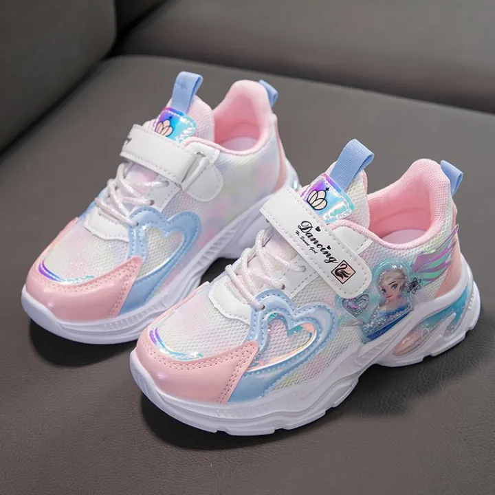 Girls'%20sneakers%202023%20spring%20and%20autumn%20new%20mesh%20breathable%20and%20versatile%20solid%20sole%20dad%20shoes%20for%20medium%20and%20large%20children%20-%20Image%206