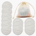 12PC Reusable Cotton Pads Makeup Remover Pads Washable Round Bamboo Make Up Pads Cloth Nursing Pads Skin Care Tool Skin Cleaning. 