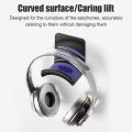 Universal Headphone Stand No Punching Plastic Wall Mount Hanger Under Desk Headset Rack Holder Support For Gaming Earphone. 