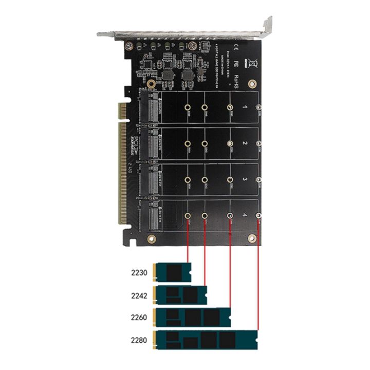 PCIEX16%20NVME%20M2%20MKEY%20SSD%20RAID%20Array%20Expansion%20Adapter%20Card%20Motherboard%20PCIE%20Split%20Card%20-%20Image%202