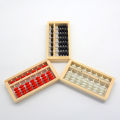GC 7 Column 5-bead Wooden Abacus For Children Small Lightweight Math Arithmetic Calculating Tool For Student. 