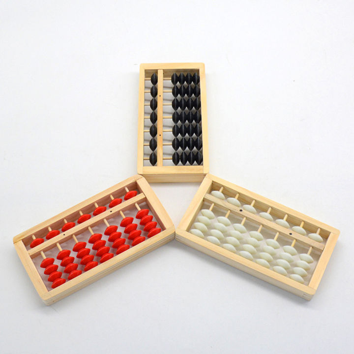 GC%207%20Column%205-bead%20Wooden%20Abacus%20For%20Children%20Small%20Lightweight%20Math%20Arithmetic%20Calculating%20Tool%20For%20Student%20-%20Image%203