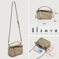 Women's Puzzle Mini Bag Classic Geometric Shoulder Bag Solid Color Zipper Luxury Crossbody Bag Designer Top Quality Bag. 