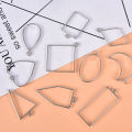 10pcs/lot Alloy Charm Pendants Hollow Mold Frame DIY Crafts Handmade Bezel Mold. 