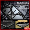 WUJU 999D Matte Anti-fingerprint Full Cover Tempered Glass For iPhone 11 12 13 Pro Max 12 13 mini XS Max X XR 7 8 6 6S Plus SE No Fingerprint Matte Tempered Glass Screen Protector Film.