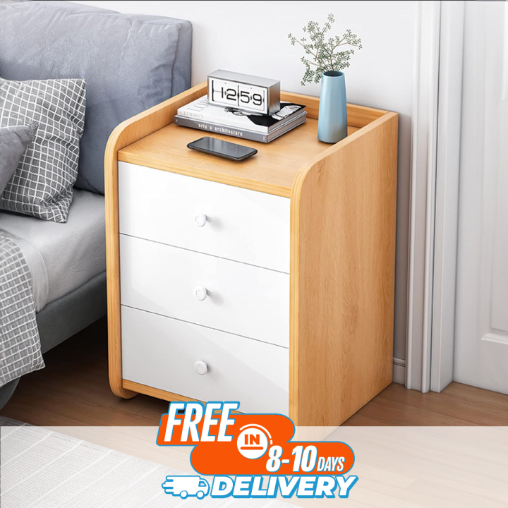Bedside table corner table sofa side table bedroom bed side table ...
