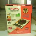 NOVA NV-1240-L Infrared Cooker 2200W Double Heater Inverter Friendly  Touch & Knob Control. 