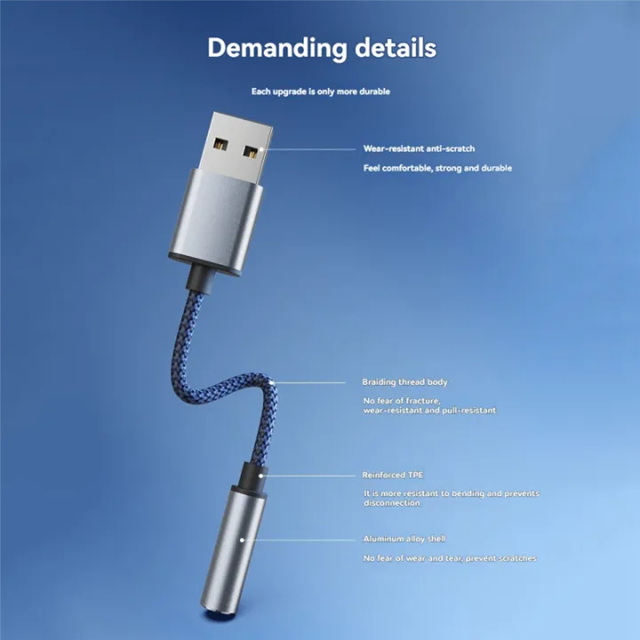 USB%20to%203.5mm%20Audio%20Cable%20USB%20A%20to%203.5mm%20Female%20External%20Black%20-%20Image%202
