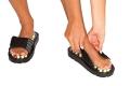 Foot Reflexology Slippers acupressure massage shoe-. 