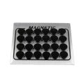24pcs 6/8/10mm Surgical Steel Strong Magnet Ear Stud Earring Non Piercing Male Women Men Girl Boy Clip On Plug Jewelry Set. 