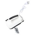 Electric Whisk Beater Ergonomic Handle Easy Operation Electric Egg Beater US Plug 110V with Whisk Dough Hook for Cream. 