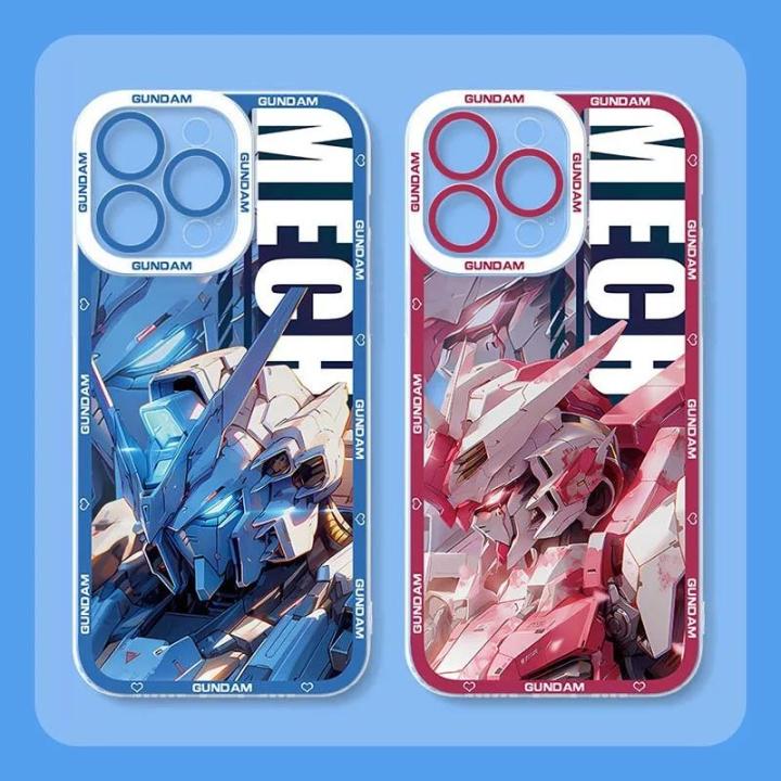 Cellphone%20Case%20For%20iPhone%206%206S%207%208%20Plus%20XR%20X%20XS%20Max%2014%2015%20PRO%20MAX%20PLUS%20SE%202%203%20Phone%20Casing%20Soft%20Popular%20Angel%20Eyes%20Anime%20Gundam%20Bumber%20Clear%20Camera%20Protective%20TPU%20Shockproof%20Anti-falling%20-%20Image%202