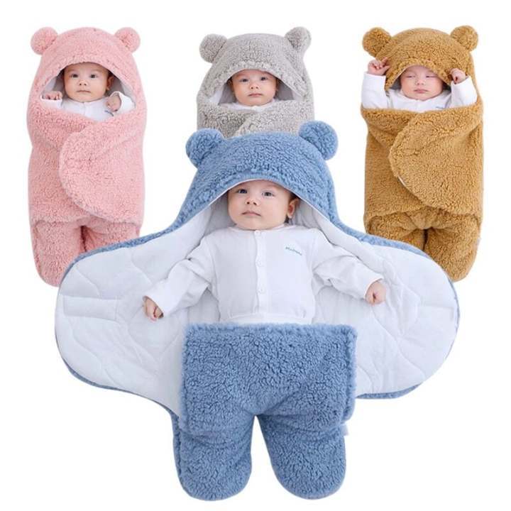 Baby%20Sleeping%20Bag%20Ultra-Soft%20Fluffy%20Fleece%20Newborn%20Receiving%20Blanket...%20-%20Image%204