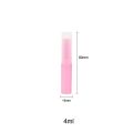 30/50/100pcs 4ml Lip Balm Container With Caps Portable Mini Empty Lip Balm Stick Tube Lipstick Tube Travel Cosmetic Containers.