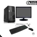 Intel Core i5 Processor Gaming PC with 8GB RAM, 120GB SSD, 2GB Graphics, and 19-inch Monitor. 