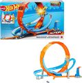 Hot Wheels GTV14 Massive Loop Mayhem Hot Wheels Massive Loop Mayhem Track Set with Huge 28-Inch Wide Track Loop Slam Launcher, Battery Box & 1 Hot Wheels 1:64 Scale Car, Designed for Multi-Car Play, Gift for Kids 5 Years & Up. 
