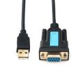 USB to RS232 female serial data cable 9-pin RS232 USB cable for electronic display electronic scale extension RS232 cable.