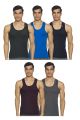 Rupa Jon Men's Cotton Vest Cotton Sandos Ganji ( 3 pcs ) 95CM.