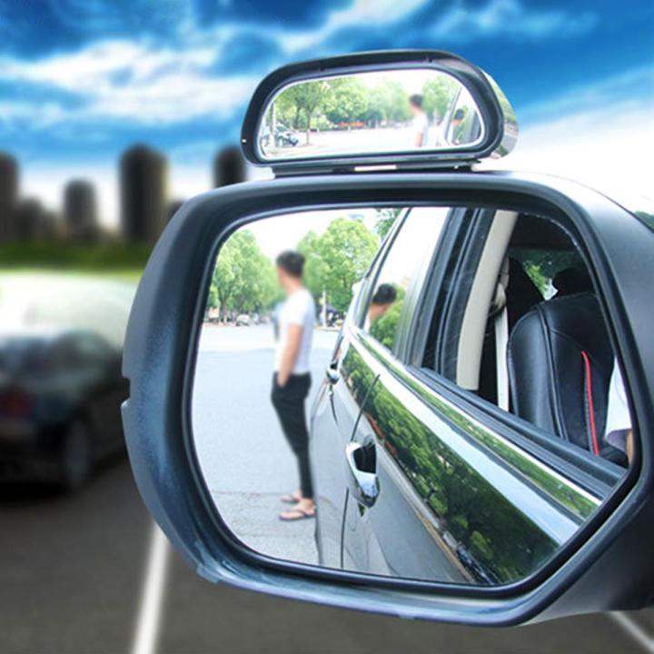 (New)SHUNWEI Car Adjustable Blind Spot Mirror Wide Angle Auxiliary Rear View Side Mirror