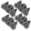 4PCS W10195416 Dishwasher Wheels Lower Rack For Dish Rack Accessories. 
