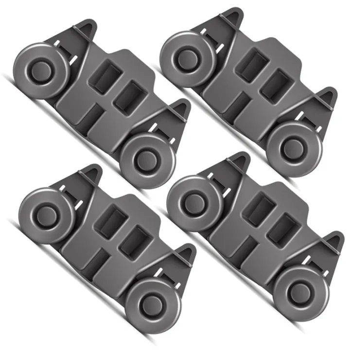 4PCS W10195416 Dishwasher Wheels Lower Rack For Dish Rack Accessories